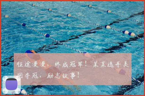 征途漫漫,终成冠军!某某选手美网夺冠,励志故事!